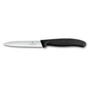 Victorinox 6.7733 nož za zelenjavo, nazobčan 10 cm, črn