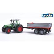 Traktor Bruder Fendt farmer 209S sa prikolicom 021047