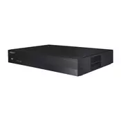 Hanwha XRN-420S mrežni video snemalnik (NVR) Črna