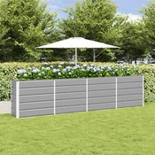 Sadilica Svijetlo siva 320 x 40 x 75 cm Celik