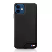 Maska BMW Faceplate Simple za iPhone 12 mini crna.