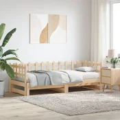 Dnevni ležaj na izvlacenje 2x (80 x 200) cm od masivne borovine