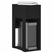 Tower stalak za racunalo s ladicom crni 30x44x74 cm