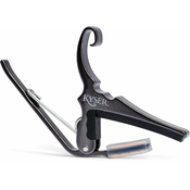 Kyser Quick-Change Kapodaster za akustično kitaro Black Chrome