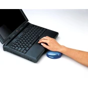 Fellowes Podloga za zapestje CRYSTAL gel modra