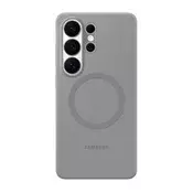 Samsung S26 Ultra SAMSUNG silikonska futrola za telefon s magnetom SVJETLO SIVA EF-ES948CJEGWW