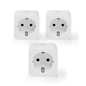 WiFi Smart Uticnica | Kontrola Potrošnje | 3680W | Pak 3 kom | NEDIS SmartLife