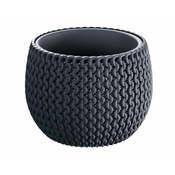eoshop Pokrov za cvetlični lonec SPLOFY SKLEDA 2v1 plastika mat d18x14cm