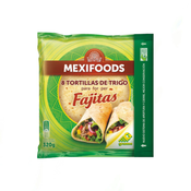 Fajitas pšenicne tortilje O20cm, 320g | MEXIFOODS