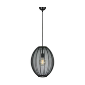 Markslöjd 108795 - Luster na sajli FLORENCE 1xE27/40W/230V crna