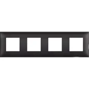 CLASSIA DEKORATIVNI OKVIR 2+2+2+2M 4-KROGNI MAT ČRN R4802M4BG