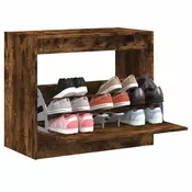 Ormaric za cipele boja hrasta 80 x 42 x 69 cm konstruirano drvo