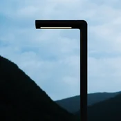 Flos Architectural FLOS Walkstick Pipe 1 potna svetilka, 2.700 K, črna - Dizajn - Kovina