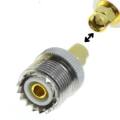shumee Adapter za SMA vtič/UHF vtičnico