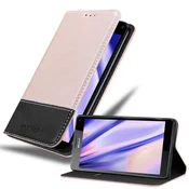 Cadorabo Cadorabo Case, združljiv z Nokia v črno rjavi barvi - zaščitni pokrov z magnetnim zapiranjem, stoječo funkcijo in režo za kartico, (20586605)