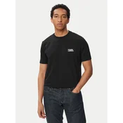 KARL LAGERFELD Majica 755781 563235 Črna Regular Fit
