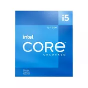 Procesor INTEL i5-12600KF (3.7/4.9 GHz), LGA1700, 20MB Cache, 10-Core/16-Thread, BOX, brez hladilnika