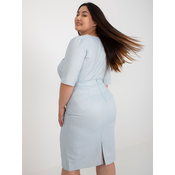 Skirt-LK-SD-506697.95-Light Blue