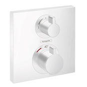 HANSGROHE termostatska pokrivna plošča Ecostat Square (15714700) - bela mat