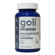Goli Nutrition - Magnezij brez sladkorja, 60 gumijastih bonbonov