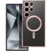 OEM Ovitek za Xiaomi Redmi 15C (173,16 x 81,07 x 8,2) Electro Mag Cover, združljiv z MagSafe, zlato-roza