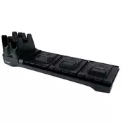 Zebra CRD3S4T-RFD49-BASE-COM-1R polnilec za mobilno napravo Čitalnik RFID Črna AC Notranji