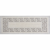 Krem pamucni set tepiha za stepenice 16 kom 25x65 cm Versace Bej – Vitaus