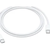 USB-C v USB-C kabel bele barve za iPhone