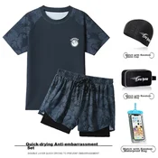 Youyou Muški set za kupanje, 5 delova, Plavi