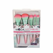 Royal and Langnickel Moda Mythical Set čopičev s torbico za pot odtenek Splash