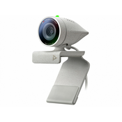 SLOMART Poly Studio P5 Full HD Webcam, USB-A-Anschluss 1080p-Auflösung, 4x Digitalzoom, Integrierte Linsenabdeckung