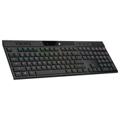Corsair Gaming Keyboard K100 RGB AIR brezžična ultra tanko osvetljena RGB LED, CHERRY ULP Tactile, črna