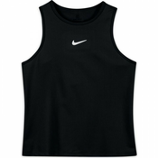 Majica kratkih rukava za djevojcice Nike Court Dri-Fit Victory Tank G - black/white