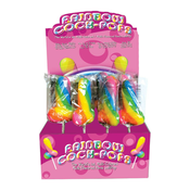 Dugini Pipak Lollipop - šarena penis lizalica (85g) - vocna
