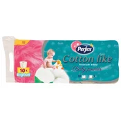 TOALETNI PAPIR 3SL COTTON BABY POWDER 8+2 PERFEX