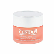 Clinique All About Eyes Rich krema proti gubam za predel okoli oči 15 ml za ženske