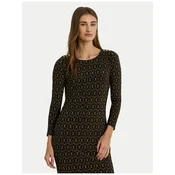 LAUREN RALPH LAUREN Vsakodnevna obleka 200980037001 Črna Slim Fit