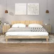 Vidaxl vidaXL Nočne omarice, komplet 2 kosov, hrast sonoma, material na osnovi lesa