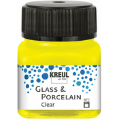 Kreul Clear Steklena barva 20 ml Sun Yellow