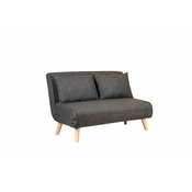 Tamno siva sklopiva sofa 120 cm Folde – Artie