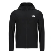THE NORTH FACE Športna jopa na zadrgo  črna / bela