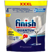 Finish Quantum All in 1 kapsule za perilicu posuda Lemon Sparkle, 60 kom