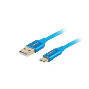 Lanberg Lanberg CA-USBO-22CU-0005-BL USB 2.0 kabel, 0.5m, modri