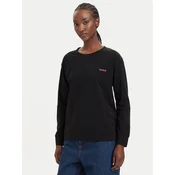 HUGO Pižamska bluza 50555632 Črna Regular Fit