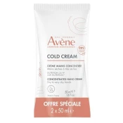 Avéne Komplet krem za roke za suho do zelo suho kožo Cold Cream 2 x 50 ml
