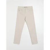 Sinsay - Slim fit teksas - krem
