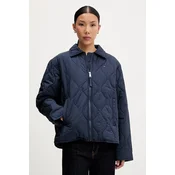 TOMMY JEANS Prehodna jakna Water Repellent Quilted Relaxed mornarska