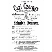 CZERNY/GERMER:KLAVIER ETUDEN 3