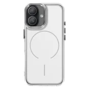 AVIZAR MagSafe ovitek za iPhone 16, dvomaterialna, ultra ojačana zaščita, Bela, (5000189717)
