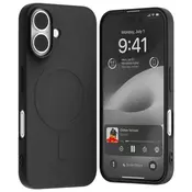 Mercury POLSILIKONSKI OVITEK MERCURY MAGSAVE ZA IPHONE 16 6.1 ČRN, (21972577)
